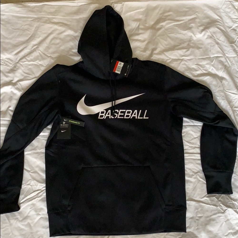 Nike Black Baseball Sweatshirt